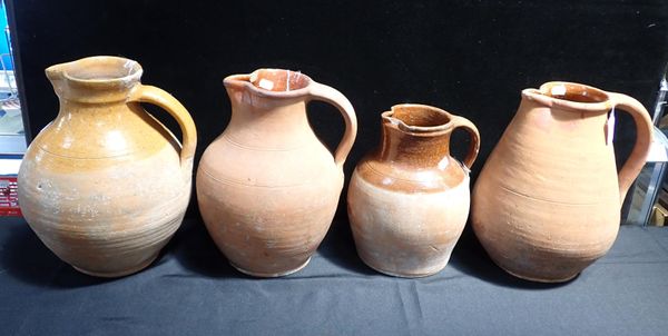 A LARGE VERWOOD POTTERY JUG