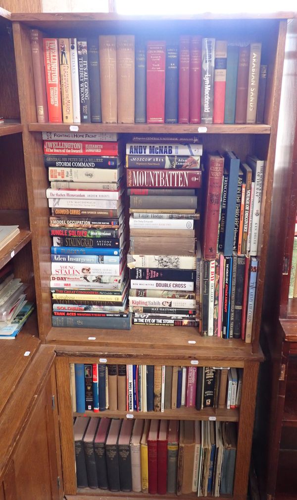 A QUANTITY OF BOOKS OF MILITARY INTEREST