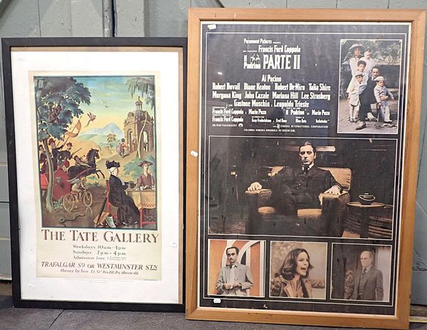 AN ITALIAN FILM POSTER 'IL PADRINO PARTE II'