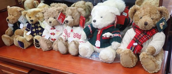 A COLLECTION OF HARRODS TEDDY BEARS