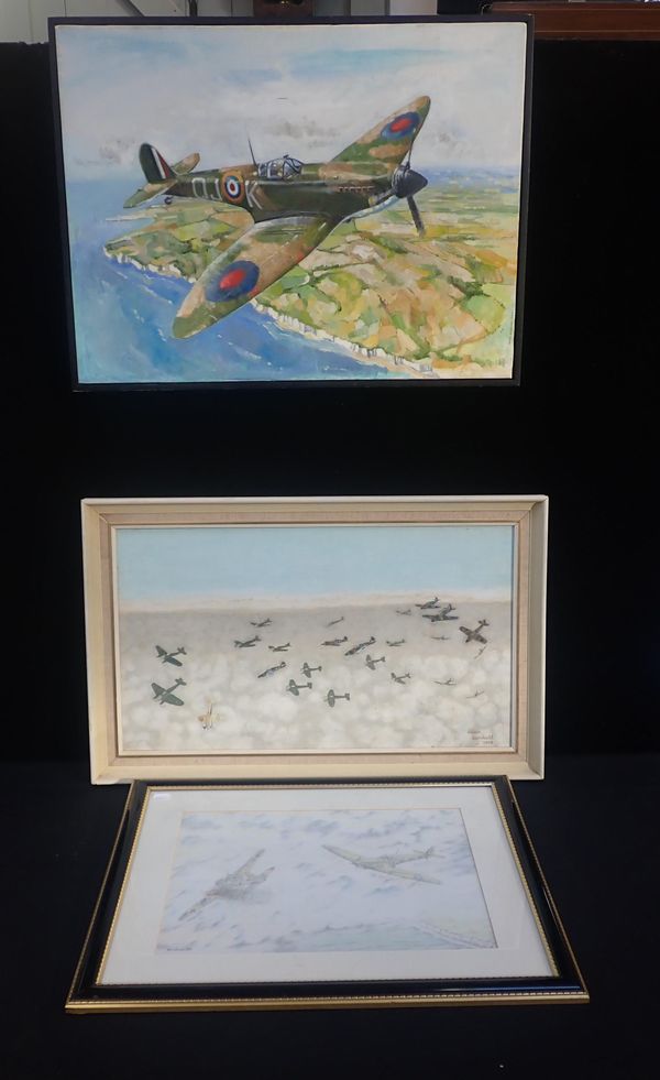 MIKE DOBSON, SPITFIRE OVER THE COAST