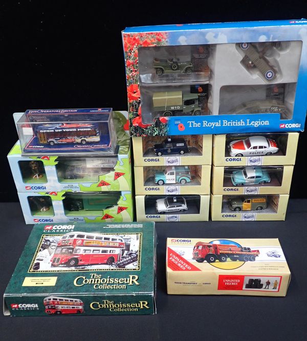 A QUANTITY OF BOXED CORGI DIECAST MODELS