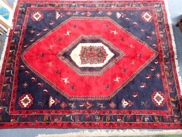 AN IRANIAN MESHAD KALARDASHT RUG