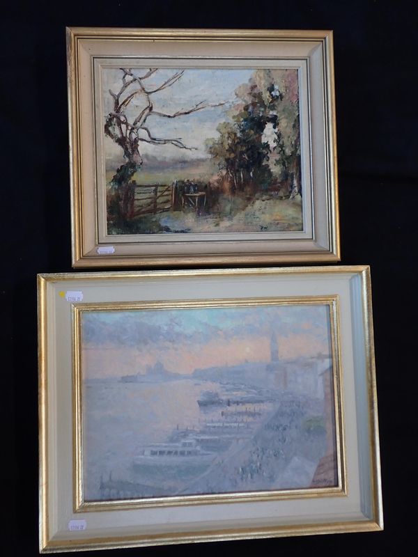 JULIAN HALSBY RBA: 'OCTOBER SUNSET, VENICE