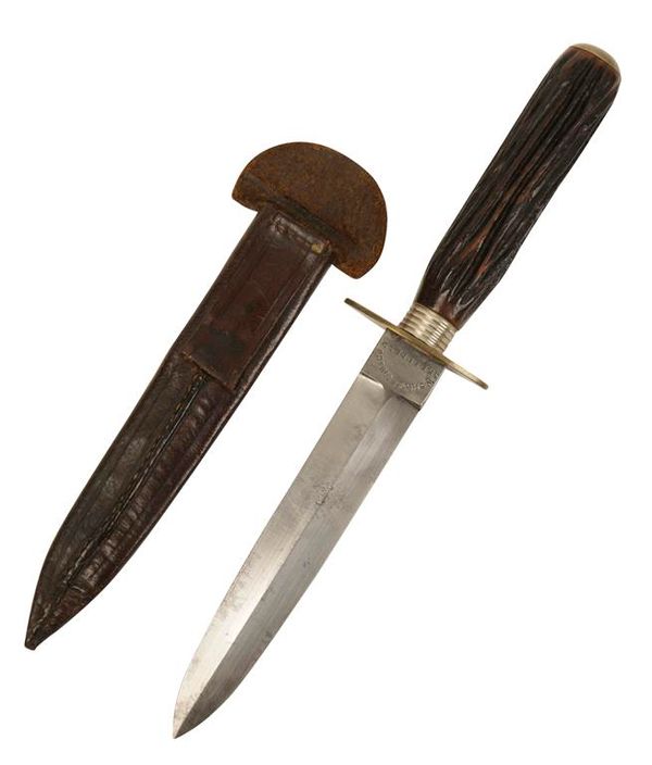 A BOWIE KNIFE by W. Singleton & Co.