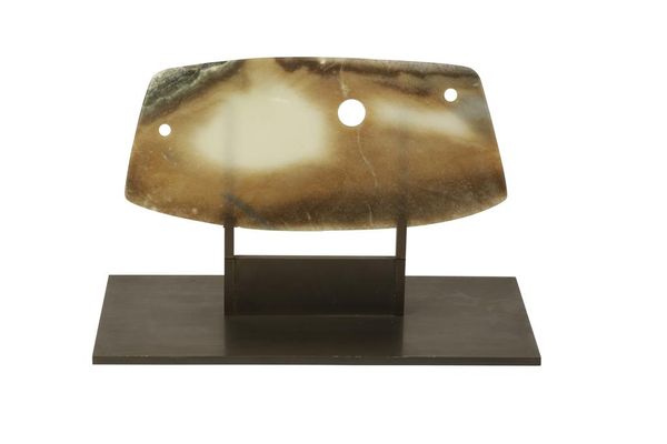 LARGE CEREMONIAL JADE BLADE, NEOLITHIC STYLE