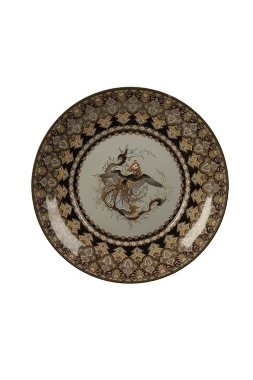 FINE CLOISONNE DISH, MEIJI PERIOD (1868-1912)