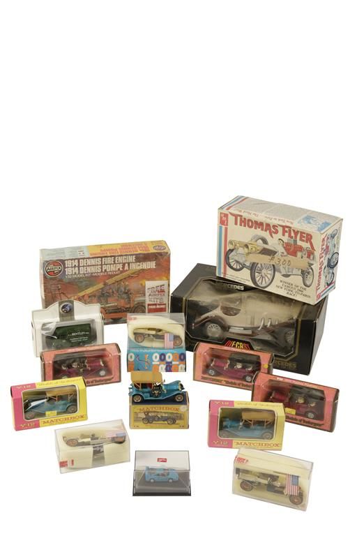 A SELECTION OF THIRTEEN DIE-CAST MODELS