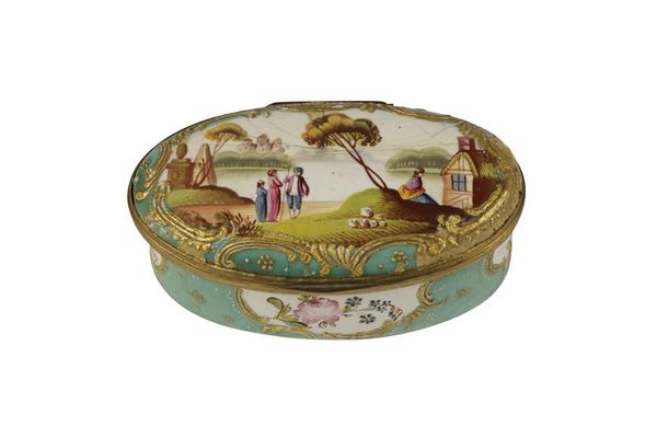 GERMAN ENAMEL BOX CIRCA 1860