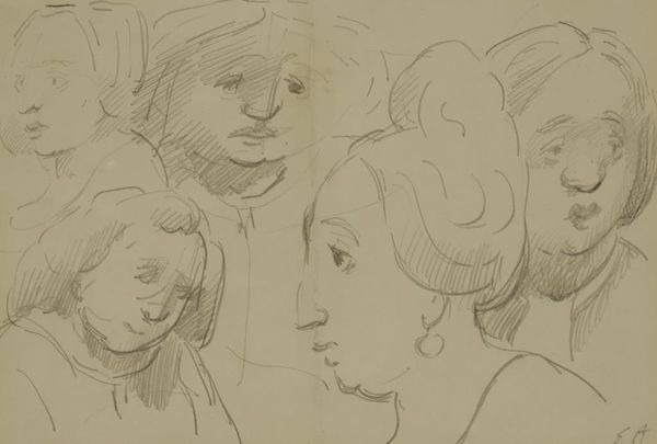 •EDWARD ARDIZZONE (1900-1979) Female head studies