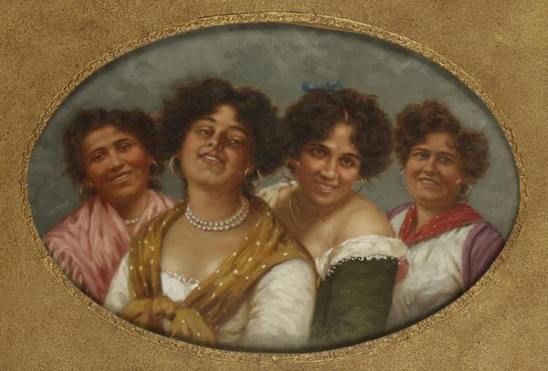 ENGLISH SCHOOL, 19TH/20TH CENTURY A portrait study of four Gypsy girls