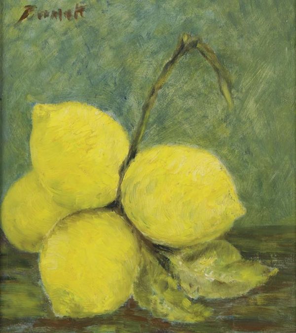 •ELSIE MAY BARRETT (1915-1989) "LEMONS"