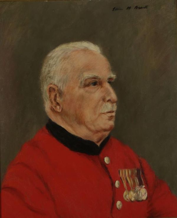 •ELSIE MAY BARRETT (1915-1989) "CHELSEA PENSIONER"