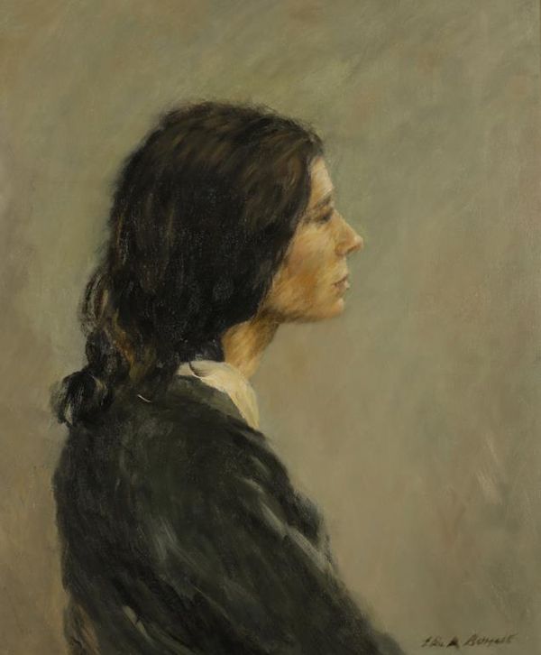 •ELSIE MAY BARRETT (1915-1989) "YOUNG WOMAN"