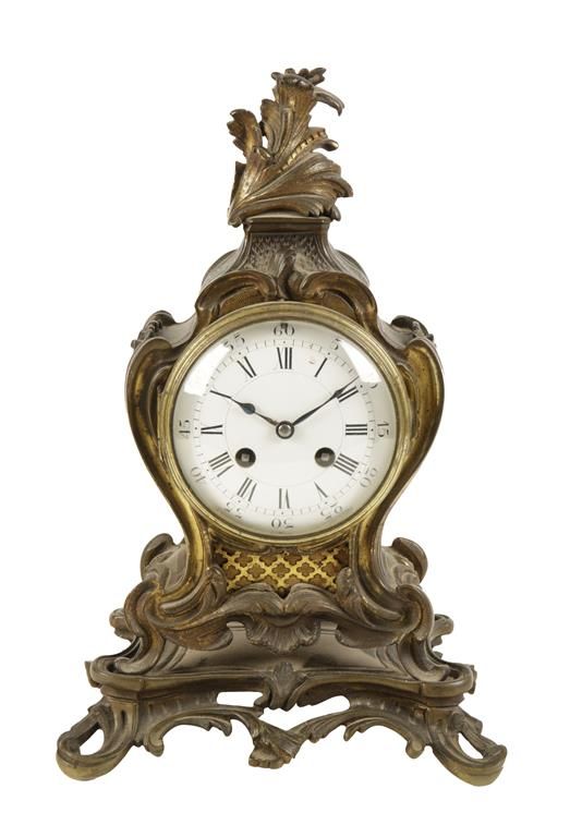 FRENCH ORMOLU MANTEL CLOCK