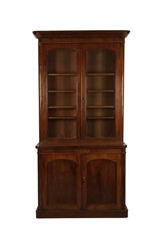 VICTORIAN MAHOGANY BOOKCASE