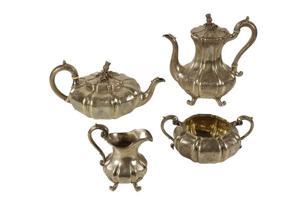 VICTORIAN FOUR PIECE TEA/COFFEE SET