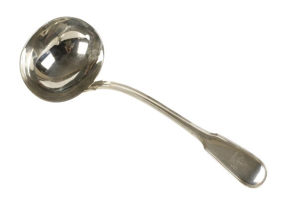 SILVER SAUCE LADLE