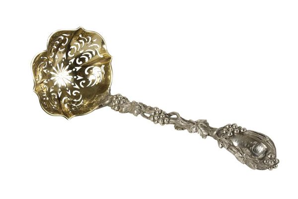 VICTORIAN SILVER SIFTER SPOON