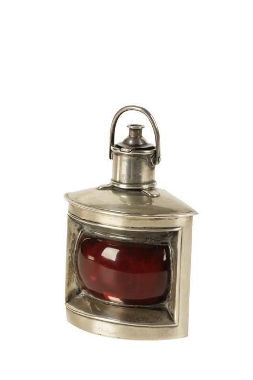 VICTORIAN NOVELTY SILVER TABLE LIGHTER