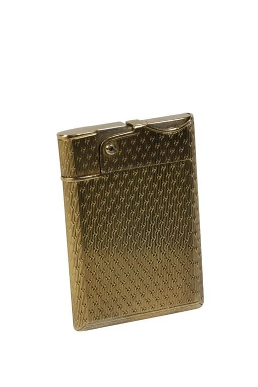 ASPREY & CO SILVER GILT "WAFER" LIGHTER