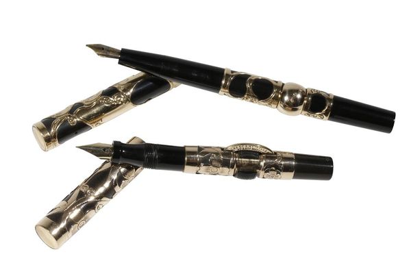 CONKLIN CRESCENT FILIGREE LADY'S FOUNTAIN PEN