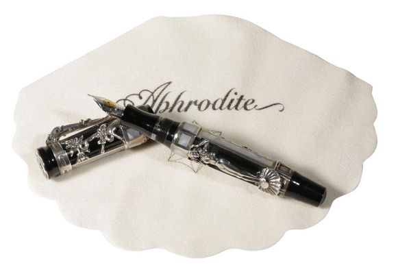 MONTEGRAPPA "APHRODITE" SILVER FOUNTAIN PEN