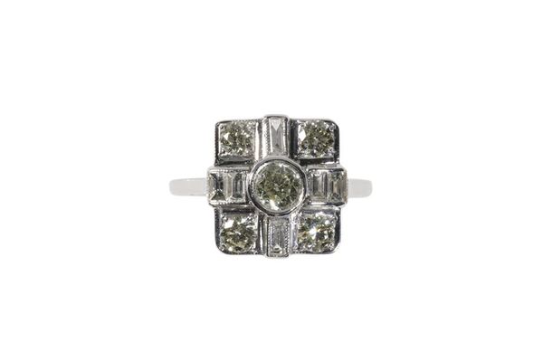 ART DECO STYLE DIAMOND RING