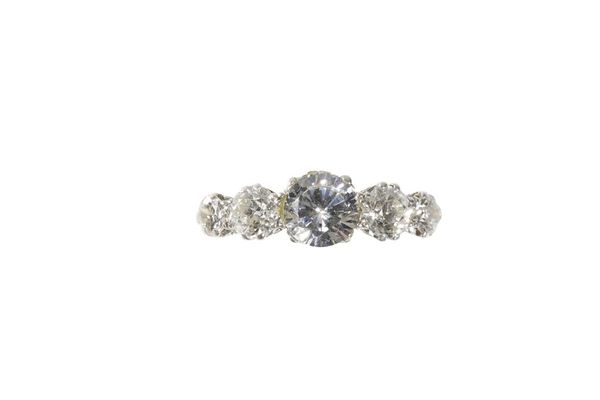 FIVE STONE DIAMOND RING