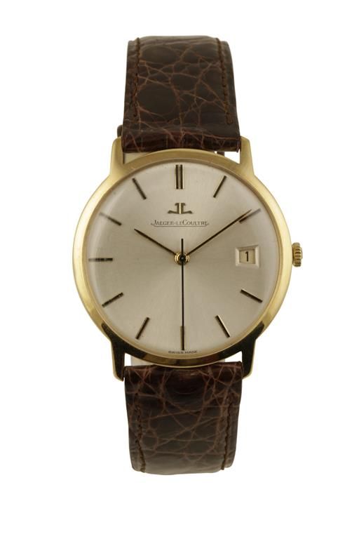 JAEGER-LECOULTRE 9CT GOLD GENTLEMAN'S WRIST WATCH