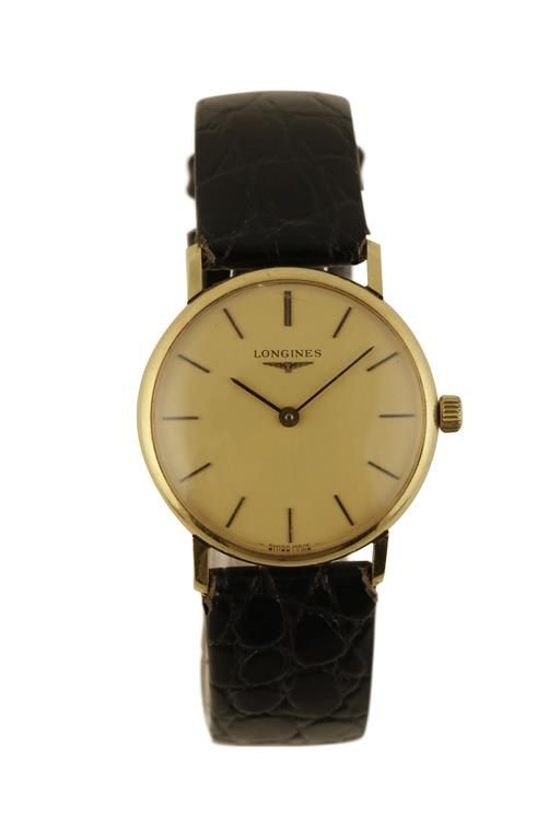 LONGINES 18CT GOLD GENTLEMAN'S WRIST WATCH