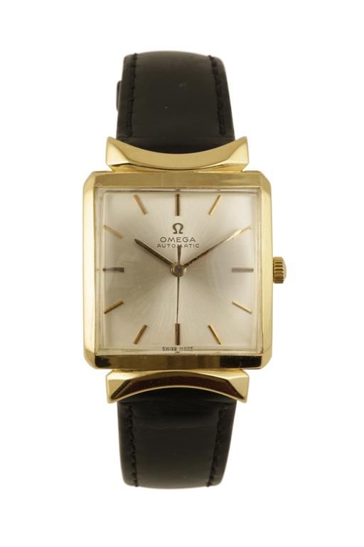 OMEGA 18CT GOLD GENTLEMAN'S AUTOMATIC WRIST WATCH