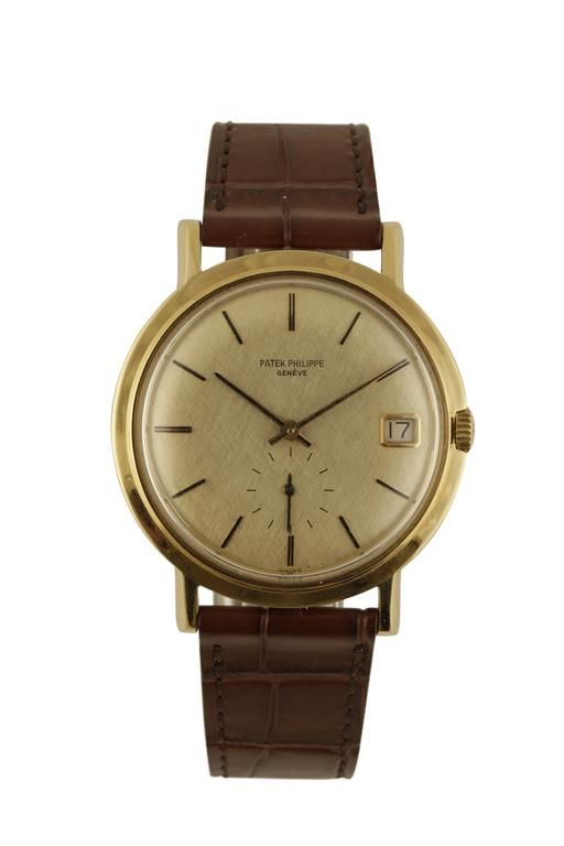 PATEK PHILLIPPE 18CT GOLD GENTLEMAN'S WRIST WATCH