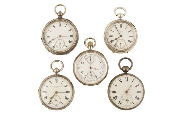 JAMES HAY OF GLASGOW SILVER CASED POCKET WATCH