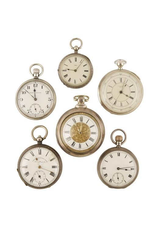 SILVER PAIR CASED POCKET WATCH