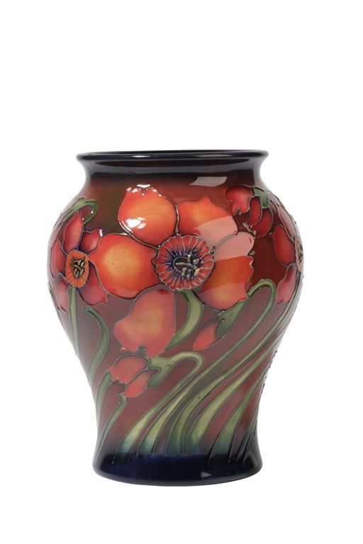 MOORCROFT: "FLAMBE" VASE