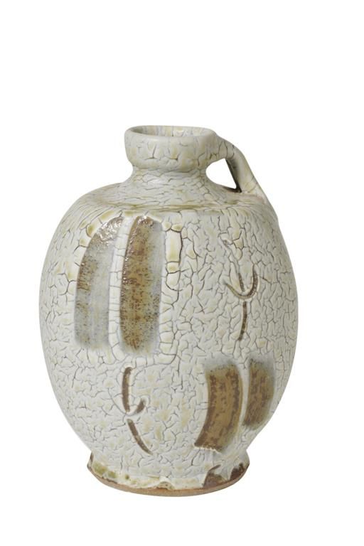 MIKE DODD (b.1943): A STUDIO POTTERY STONEWARE EWER