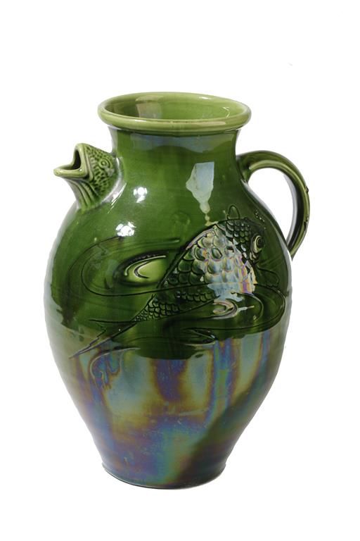 C. H. BRANNAM POTTERY: AN ARTS AND CRAFTS PITCHER