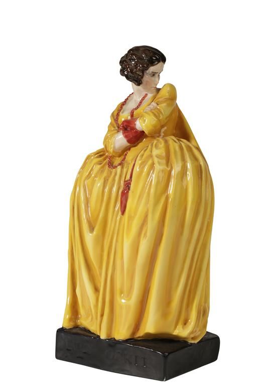 •AGATHA WALKER (1888-1980) GLAZED PORCELAIN FIGURE