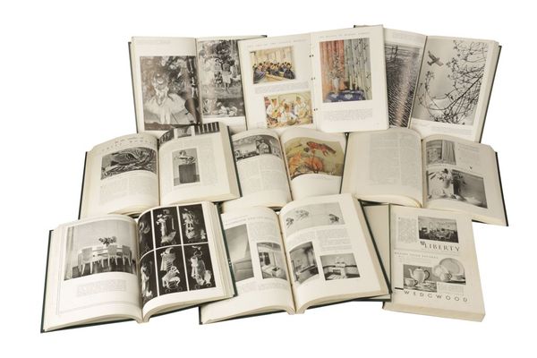 A COLLECTION OF DECORATIVE ARTS STUDIO ILLUSTRATED MAGAZINES