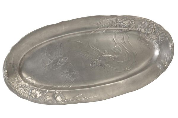 KAYSERZINN: AN ART NOUVEAU PEWTER TRAY