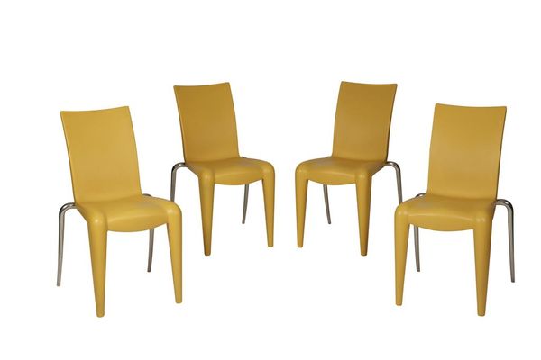 PHILLIPE STARCK FOR VITRA: A SET OF FOUR "LOUIS 20" CHAIRS