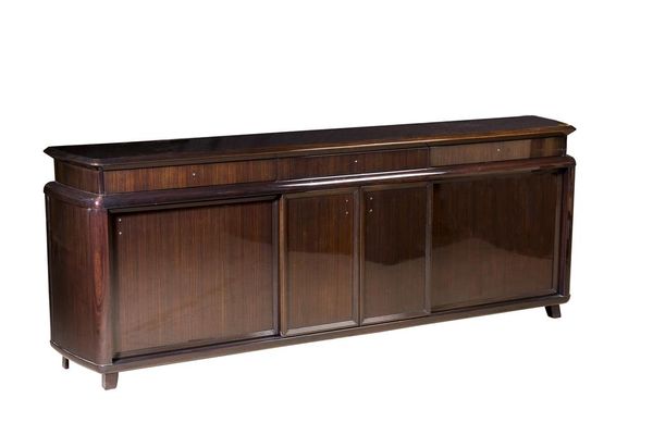 RICHARD WILLIAMS: A HIGH GLOSS INDIAN ROSEWOOD SIDEBOARD