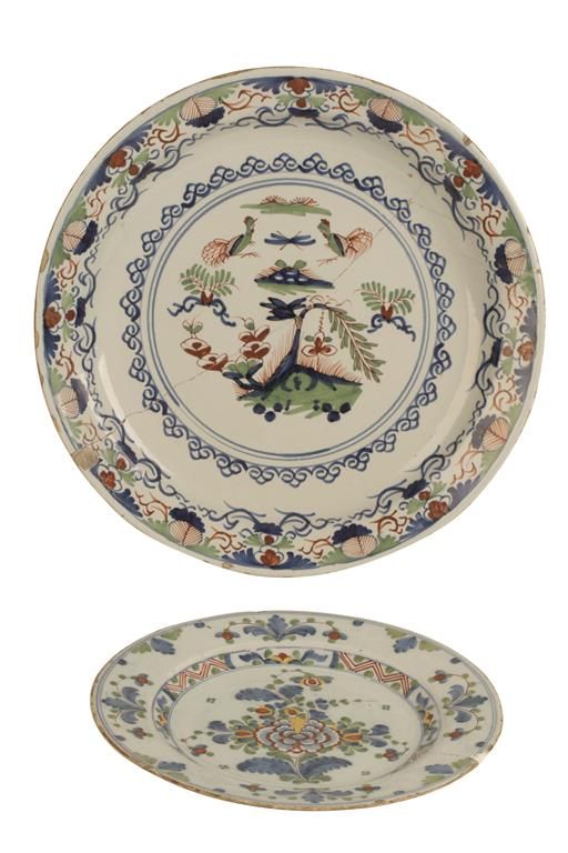 DUTCH DELFT CHARGER, 18TH CENTURY