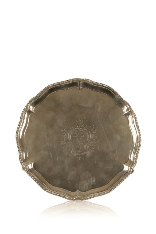 GEORGE III SILVER SALVER