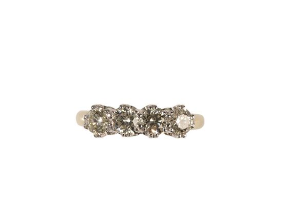 FOUR STONE DIAMOND RING