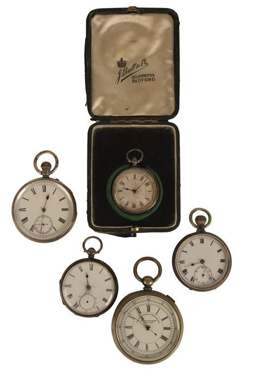 SILVER CASED POCKET WATCH BY JOHN BENNETT LTD OF LONDON c.1900