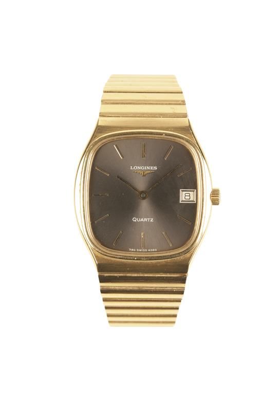 LONGINES GENTLEMANS GOLD PLATED WRIST WATCH