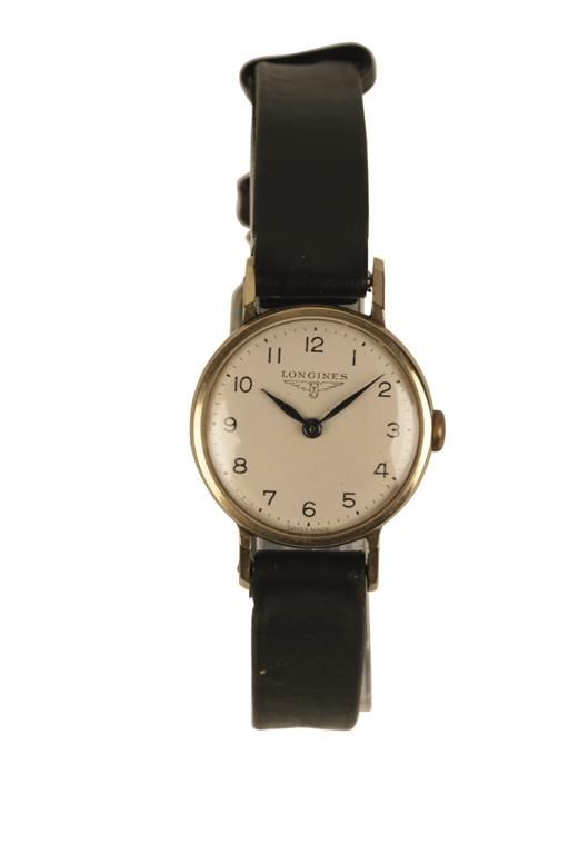 LONGINES 9CT GOLD LADIES WRIST WATCH c.1970s