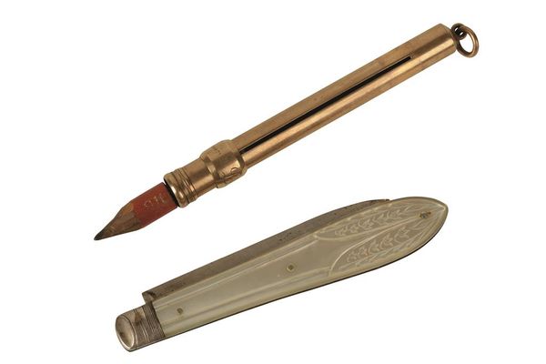 9CT GOLD PROPELLING PENCIL by S. Mordan & Co